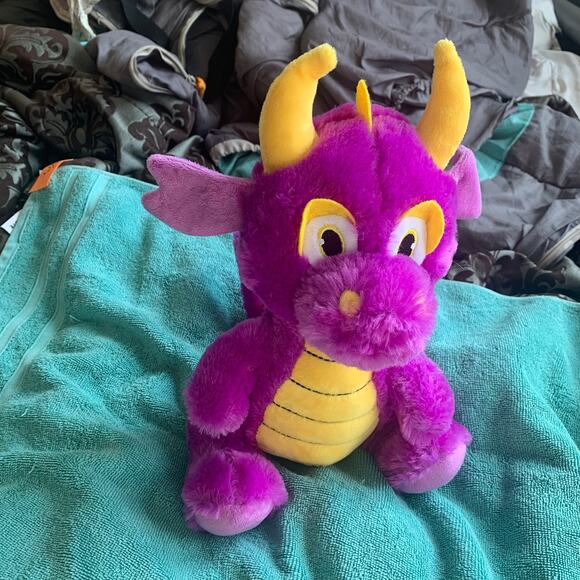 BJ TOYS Purple Spyro Dragon with Horns - Picture 14 of 16